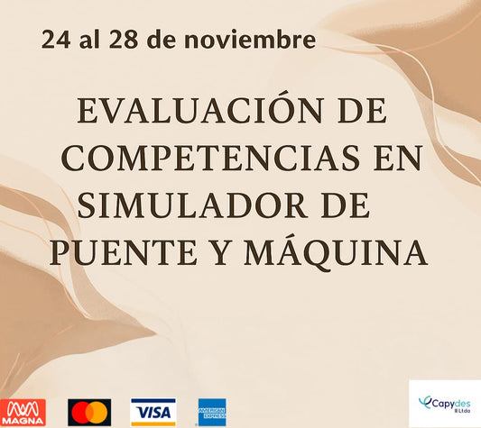 Pago de Derecho a Examen (Evaluación de Competencias en Simulador de puente/maquina)